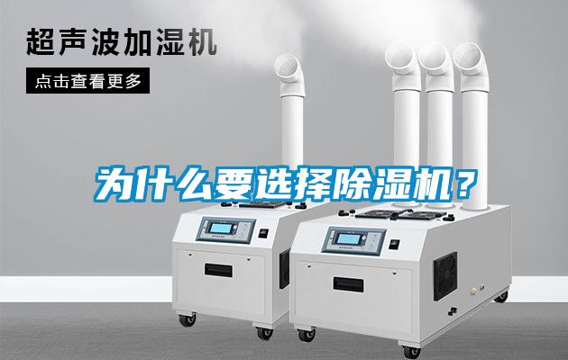 為什么要選擇除濕機？