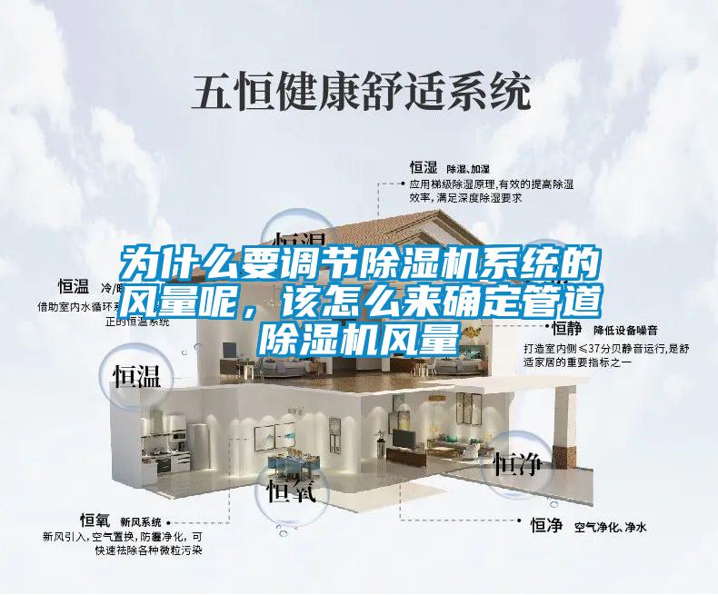 為什么要調(diào)節(jié)除濕機系統(tǒng)的風量呢，該怎么來確定管道除濕機風量