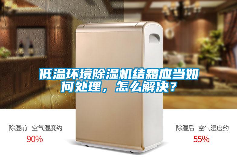 低溫環(huán)境除濕機結霜應當如何處理，怎么解決？