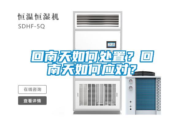 回南天如何處置？回南天如何應(yīng)對(duì)？