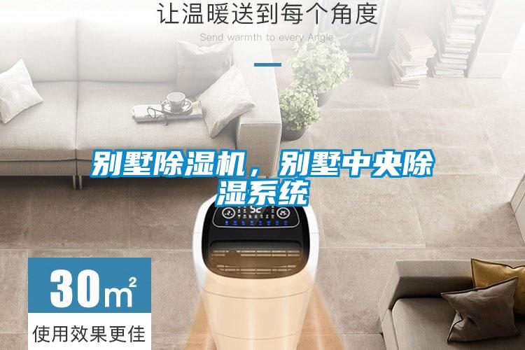 別墅除濕機，別墅中央除濕系統(tǒng)