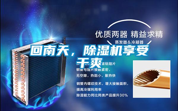回南天，除濕機(jī)享受干爽