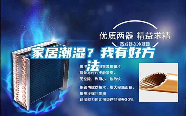 家居潮濕？我有好方法