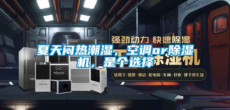 夏天悶熱潮濕，空調(diào)or除濕機，是個選擇