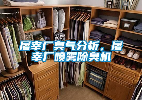 屠宰廠臭氣分析，屠宰廠噴霧除臭機