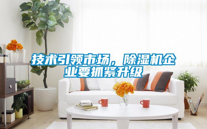技術(shù)引領(lǐng)市場(chǎng)，除濕機(jī)企業(yè)要抓緊升級(jí)