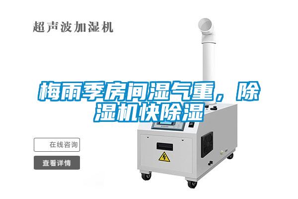梅雨季房間濕氣重，除濕機(jī)快除濕
