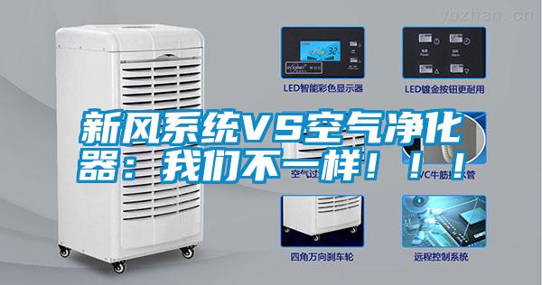 新風(fēng)系統(tǒng)VS空氣凈化器：我們不一樣！?。?/></p>
						    <p style=