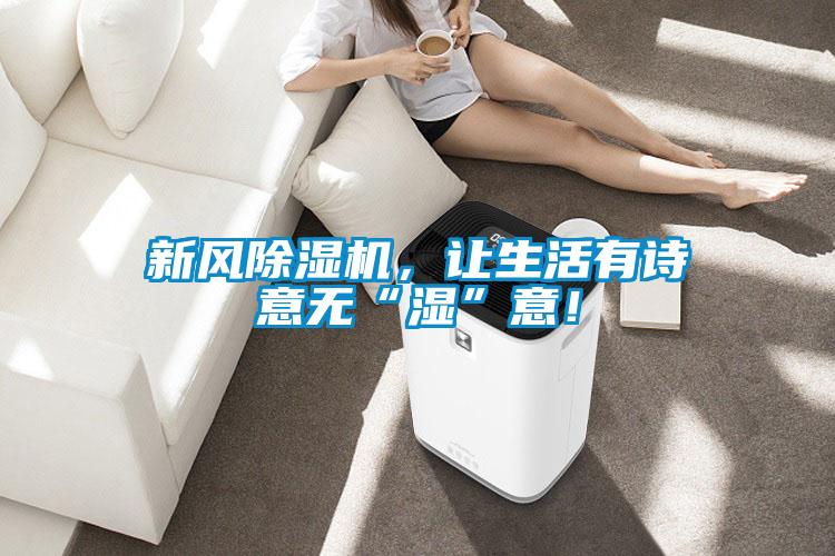 新風(fēng)除濕機(jī)，讓生活有詩意無“濕”意！