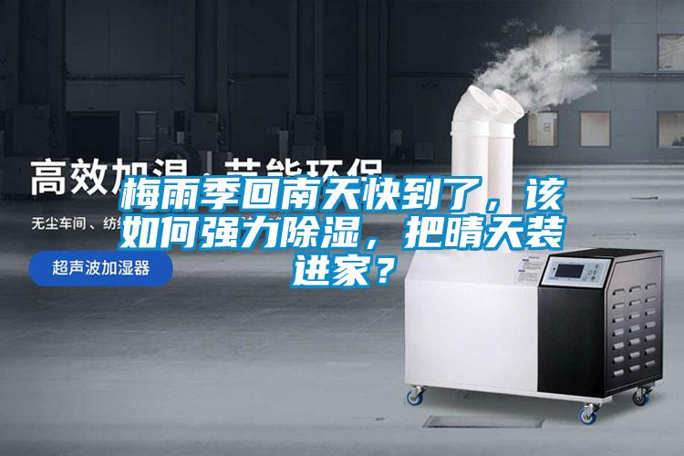 梅雨季回南天快到了，該如何強(qiáng)力除濕，把晴天裝進(jìn)家？