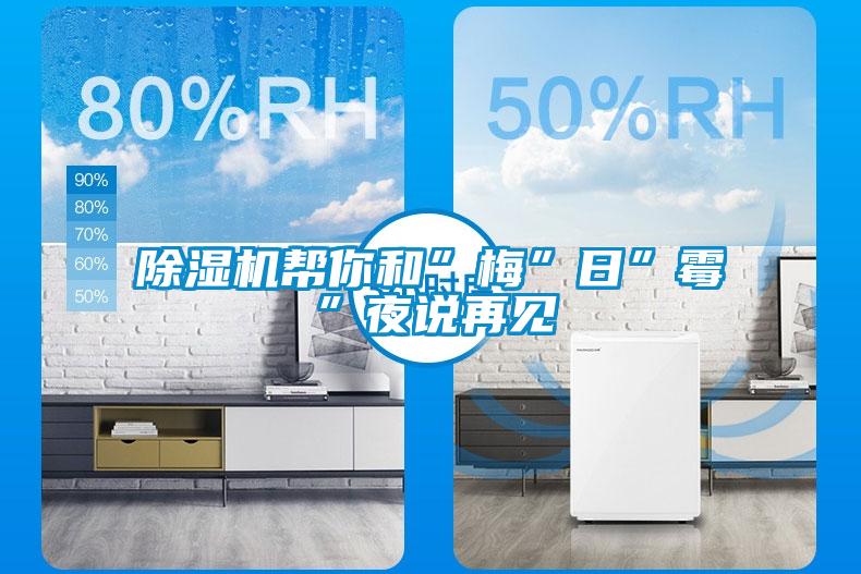 除濕機(jī)幫你和”梅”日”霉”夜說(shuō)再見