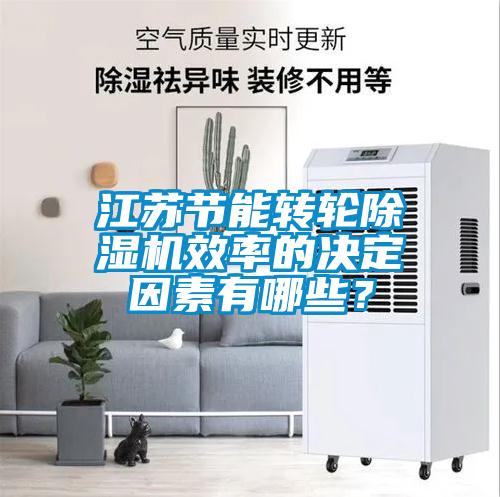 江蘇節(jié)能轉(zhuǎn)輪除濕機(jī)效率的決定因素有哪些？