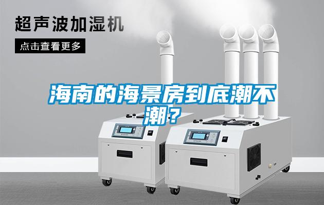 海南的海景房到底潮不潮？