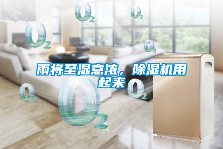 雨將至濕意濃，除濕機(jī)用起來(lái)