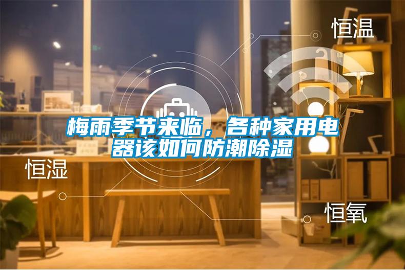 梅雨季節(jié)來臨，各種家用電器該如何防潮除濕