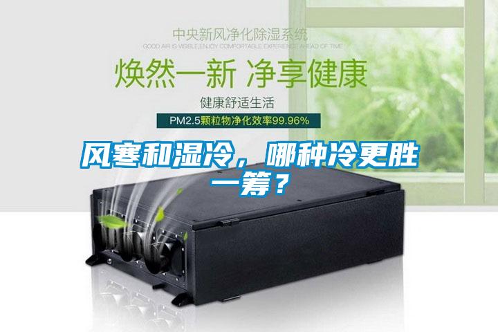 風寒和濕冷，哪種冷更勝一籌？