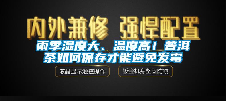 雨季濕度大、溫度高！普洱茶如何保存才能避免發(fā)霉