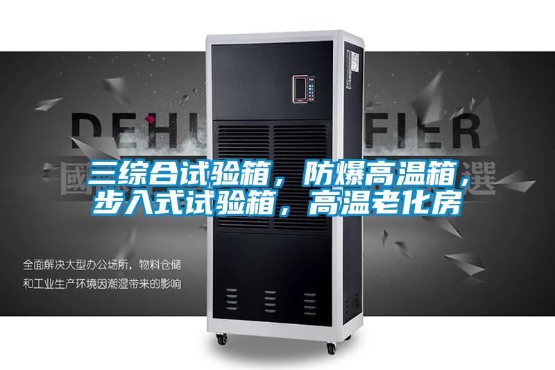 三綜合試驗(yàn)箱，防爆高溫箱，步入式試驗(yàn)箱，高溫老化房