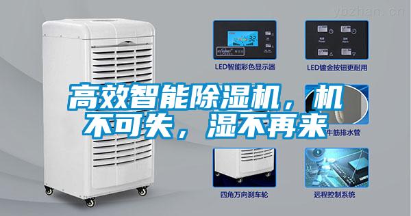 高效智能除濕機，機不可失，濕不再來
