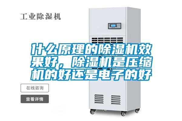 什么原理的除濕機效果好，除濕機是壓縮機的好還是電子的好