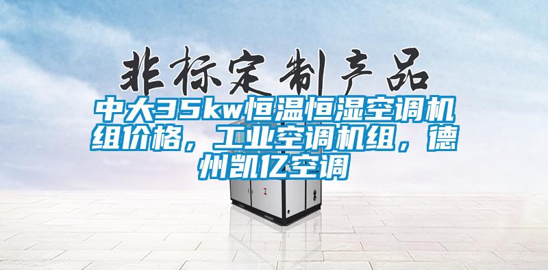 中大35kw恒溫恒濕空調(diào)機(jī)組價(jià)格，工業(yè)空調(diào)機(jī)組，德州凱億空調(diào)