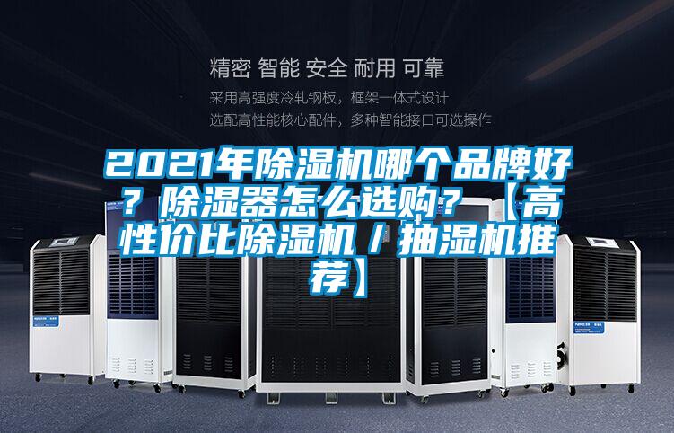 2021年除濕機哪個品牌好？除濕器怎么選購？【高性價比除濕機／抽濕機推薦】