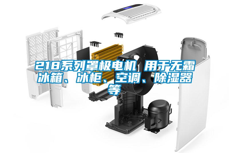 218系列罩極電機(jī) 用于無(wú)霜冰箱、冰柜、空調(diào)、除濕器等