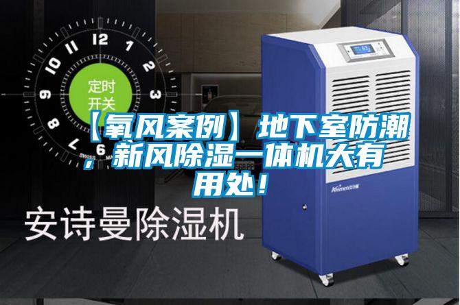 【氧風案例】地下室防潮，新風除濕一體機大有用處！