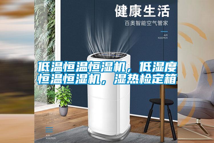 低溫恒溫恒濕機，低濕度恒溫恒濕機，濕熱檢定箱