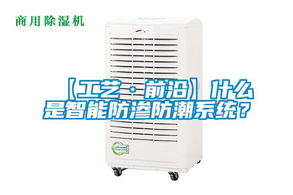 【工藝·前沿】什么是智能防滲防潮系統(tǒng)？