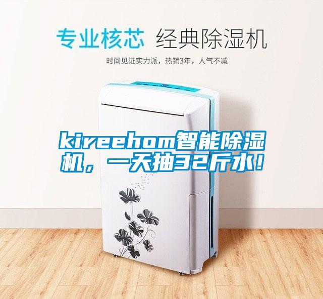 kireehom智能除濕機(jī)，一天抽32斤水！