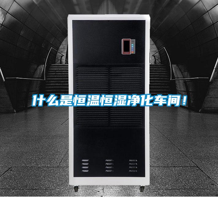 什么是恒溫恒濕凈化車間！