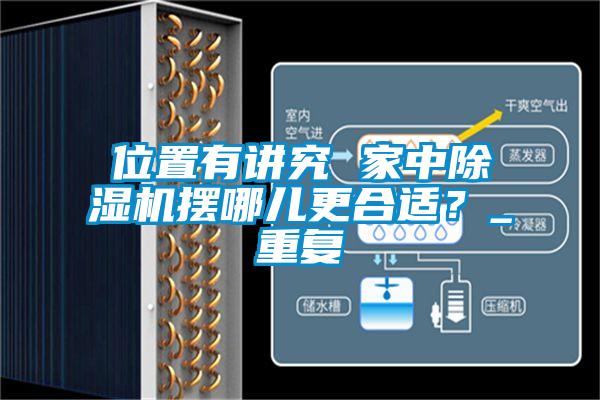 位置有講究 家中除濕機(jī)擺哪兒更合適？_重復(fù)