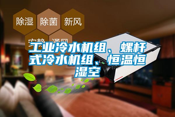 工業(yè)冷水機(jī)組、螺桿式冷水機(jī)組、恒溫恒濕空