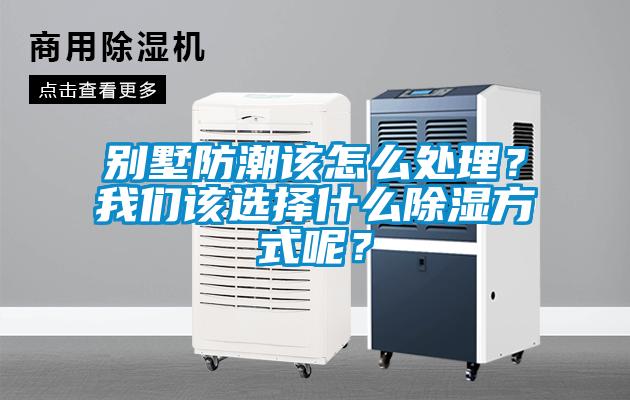 別墅防潮該怎么處理？我們?cè)撨x擇什么除濕方式呢？