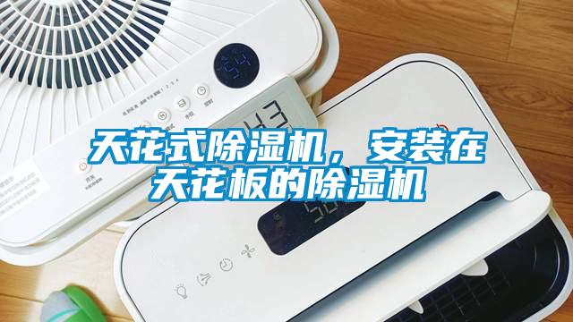 天花式除濕機，安裝在天花板的除濕機
