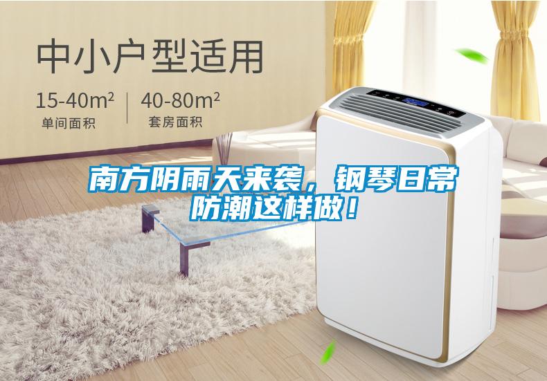 南方陰雨天來襲，鋼琴日常防潮這樣做！