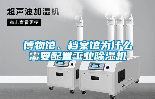 博物館、檔案館為什么需要配置工業(yè)除濕機(jī)