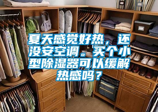 夏天感覺(jué)好熱，還沒(méi)安空調(diào)。買(mǎi)個(gè)小型除濕器可以緩解熱感嗎？