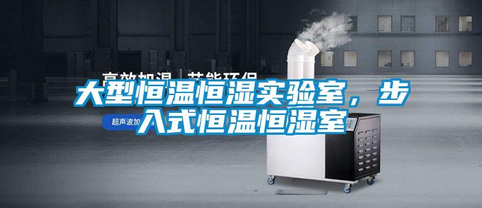 大型恒溫恒濕實(shí)驗室，步入式恒溫恒濕室