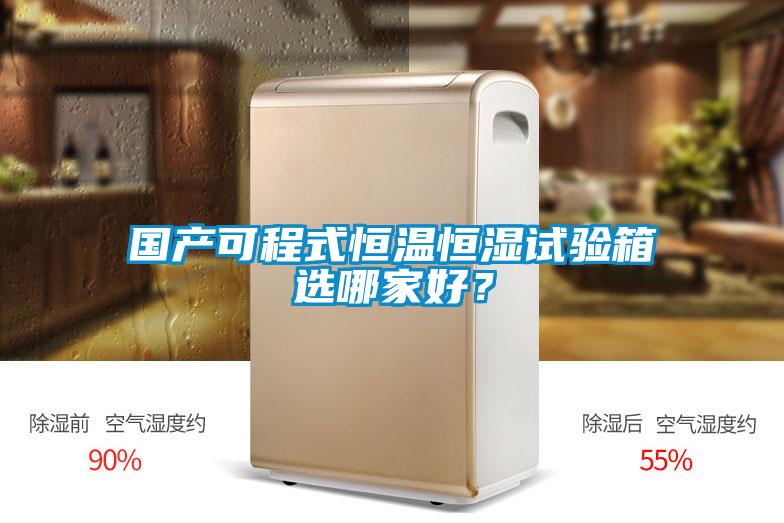 國(guó)產(chǎn)可程式恒溫恒濕試驗(yàn)箱選哪家好？
