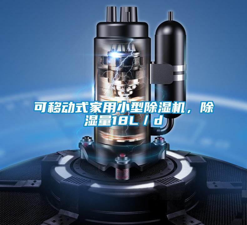 可移動式家用小型除濕機(jī)，除濕量18L／d