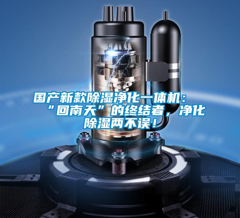 國產(chǎn)新款除濕凈化一體機：“回南天”的終結(jié)者，凈化除濕兩不誤！