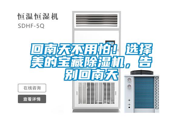 回南天不用怕！選擇美的寶藏除濕機，告別回南天