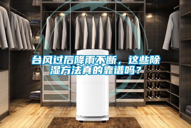 臺風(fēng)過后降雨不斷，這些除濕方法真的靠譜嗎？