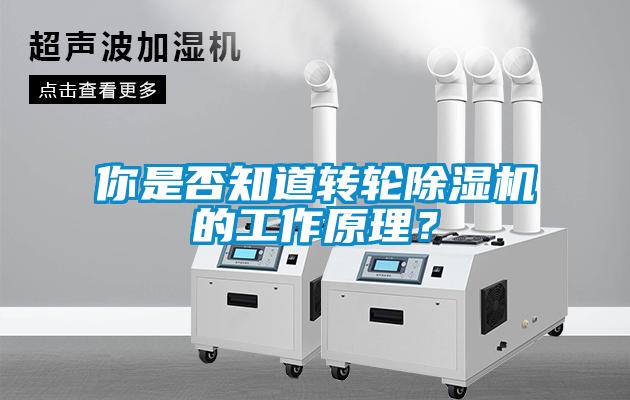你是否知道轉輪除濕機的工作原理？