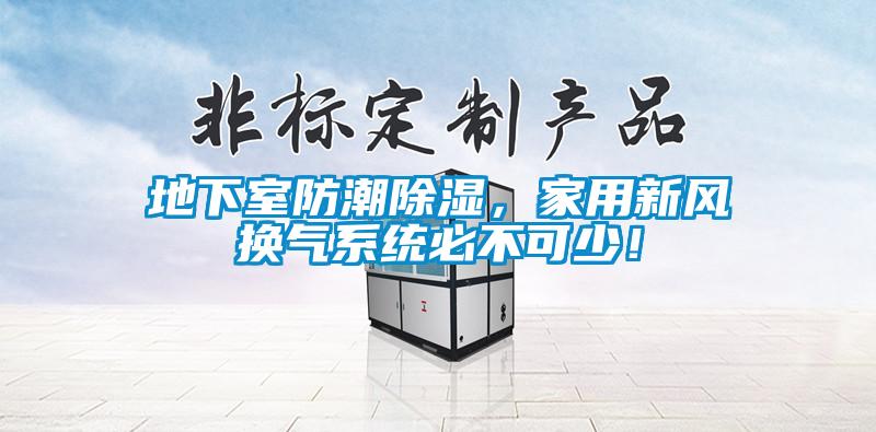 地下室防潮除濕，家用新風(fēng)換氣系統(tǒng)必不可少！