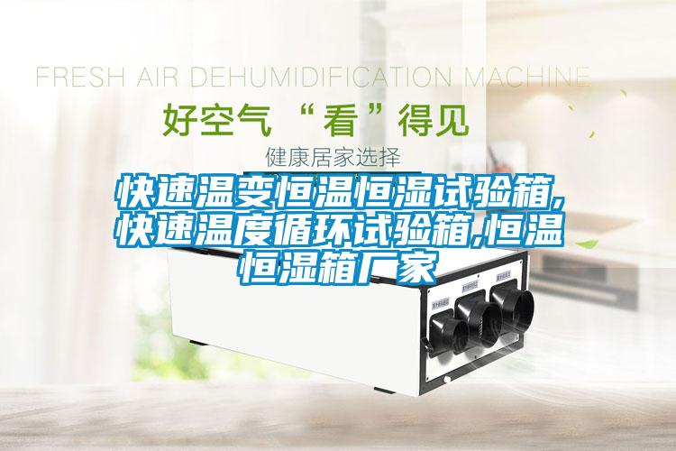 快速溫變恒溫恒濕試驗(yàn)箱,快速溫度循環(huán)試驗(yàn)箱,恒溫恒濕箱廠(chǎng)家