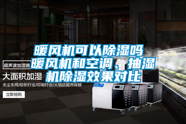 暖風(fēng)機可以除濕嗎 暖風(fēng)機和空調(diào)、抽濕機除濕效果對比