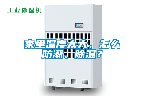 家里濕度太大，怎么防潮、除濕？